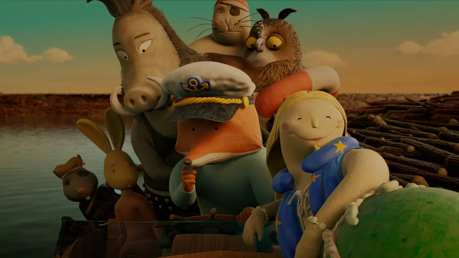 Renard et lapine sauvent la forêt