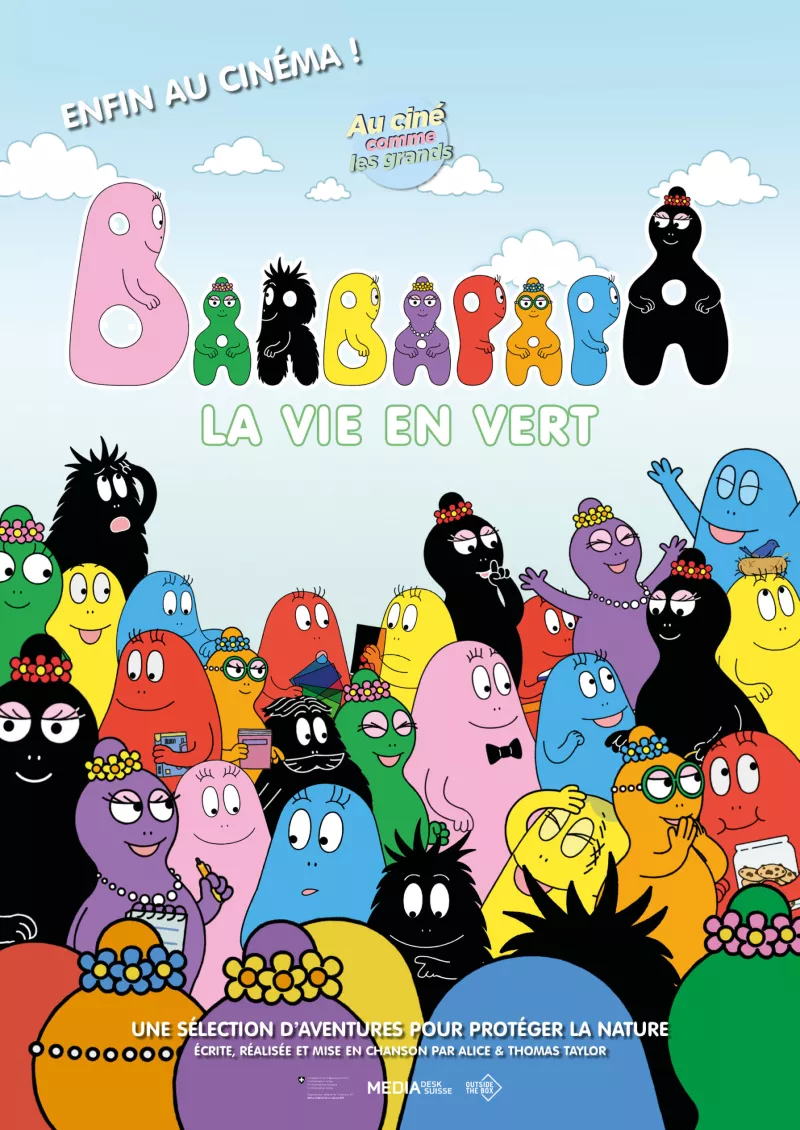 Les Barbapapa: la vie en vert