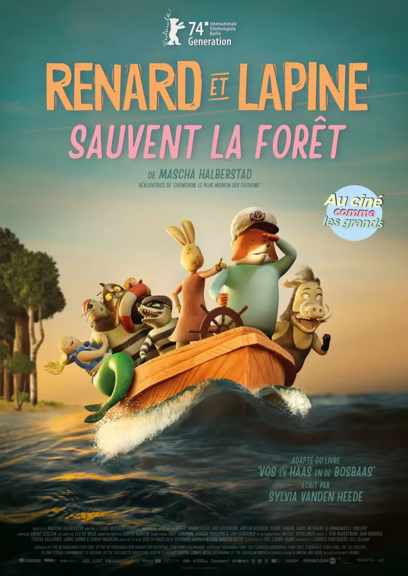 Renard et lapine sauvent la forêt