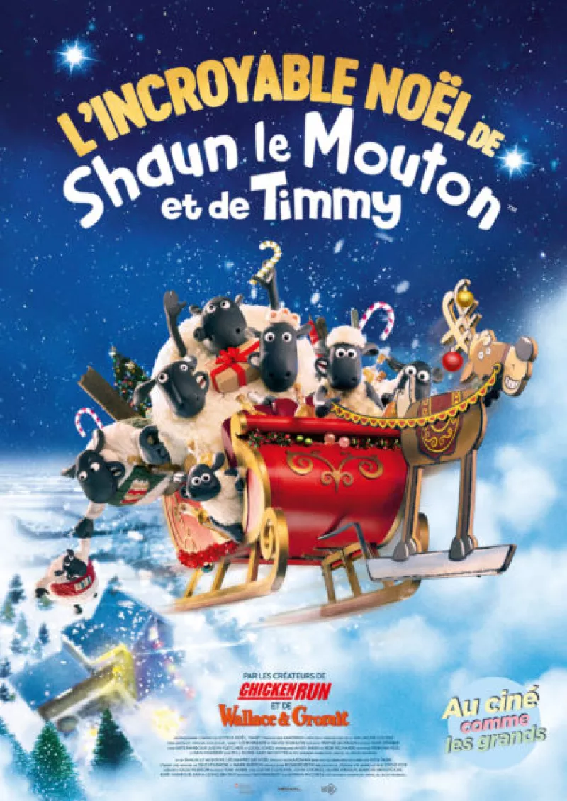 L'incroyable Noël de Shaun le mouton et de Timmy