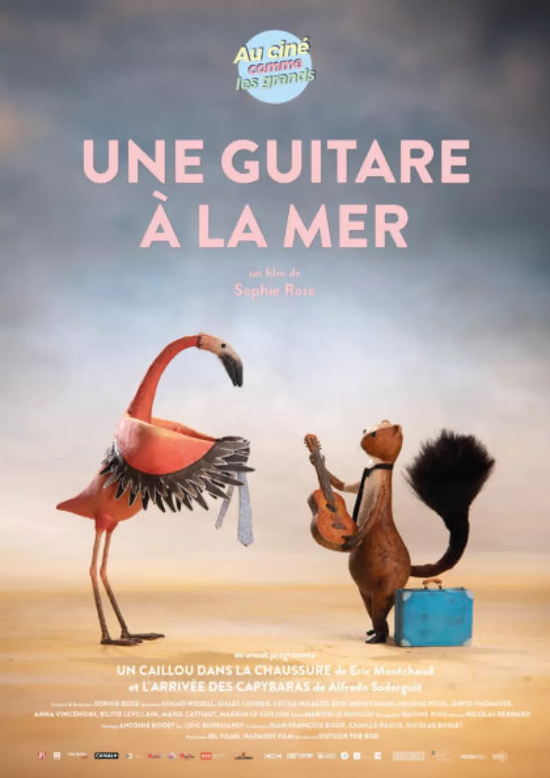 Une guitare à la mer