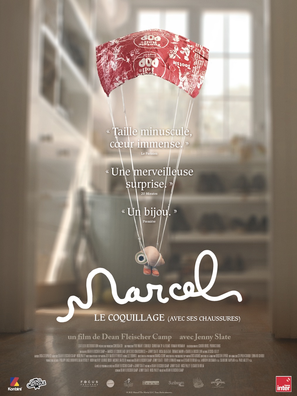 Marcel le Coquillage (avec ses chaussures) - Cinéma Bio